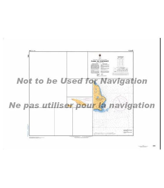 CN 4430 Plans - Ile D'Anticosti