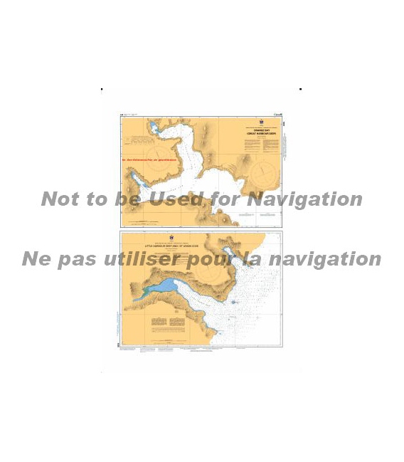 CN 4505 Plans - East Coast of the Island of Newfoundland - C™te Est de l'Ile de Terre Neuve