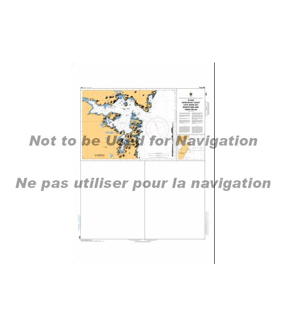 CN 4507 Plans - Northeast Coast - C™te Nord-Est Newfoundland - Terre-Neuve