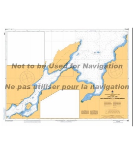 CN 4523 Little Bay Arm and Approaches - et les approches
