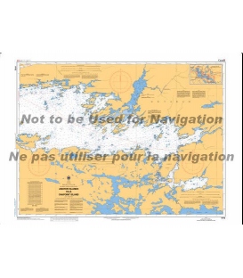 CN 6112 Rainy Lake - Lac a la pluie Southeast Portion - Partie sud-est Anchor Islands to - a Oakpoint Island