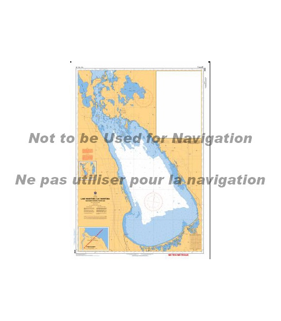 CN 6505 Lake Manitoba - Lac Manitoba (Southern Portion - Partie sud)