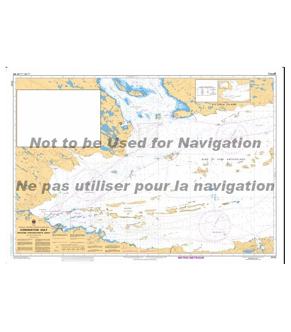 CN 7777 Coronation Gulf Western Portion - Partie Ouest