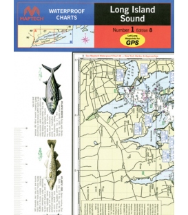 Maptech - Long Island Sound Waterproof Chart