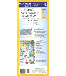 Maptech - St. Augustine to Melbourne Waterproof Chart