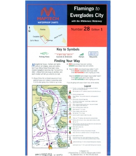 Maptech - Flamingo to Everglades City Waterproof Chart