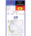 Maptech - Cape Ann to Cape Elizabeth Waterproof Chart WPC036, 3rd Edition