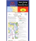 Maptech - Tarpon Springs to Suwanee River Waterproof Chart WPC051, 2nd Edition, 2018