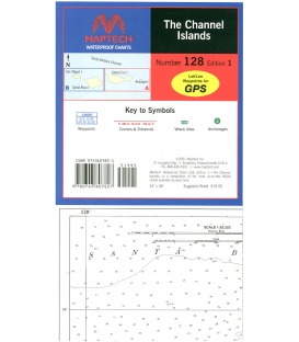 Maptech - The Channel Islands Waterproof Chart