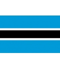 Botswana Courtesy Flag