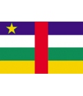 Central African Republic Courtesy Flag