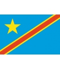 Democratic Republic of the Congo Courtesy Flag