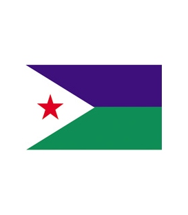 Djibouti Courtesy Flag