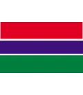Gambia Courtesy Flag
