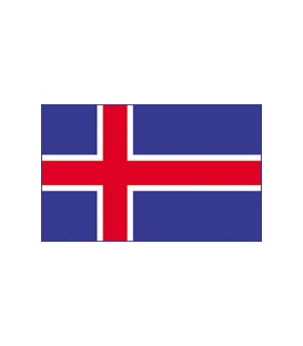 Iceland Courtesy Flag