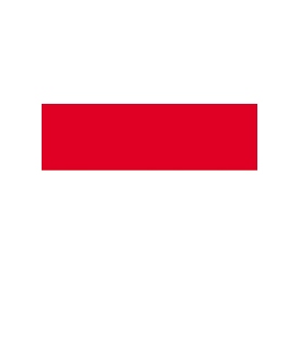 Indonesia Courtesy Flag