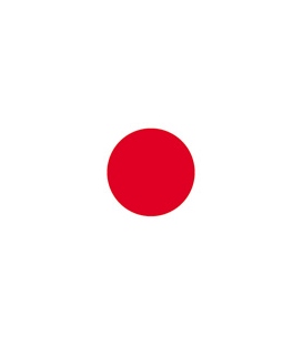 Japan Courtesy Flag