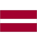 Latvia Courtesy Flag