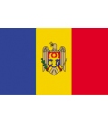 Moldova Courtesy Flag