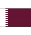Qatar Courtesy Flag
