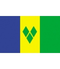 St. Vincent & The Grenadines Courtesy Flag 