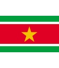 Suriname Courtesy Flag
