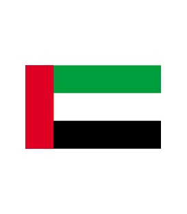 United Arab Emirates Courtesy Flag