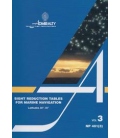 NP401(3) Sight Reduction Tables for Marine Navigation Vol 3 Lat 30° - 45°, 1985 Edition