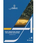 NP401(4) Sight Reduction Tables for Marine Navigation Vol 4 Lat 45° - 60°, 1987 Edition
