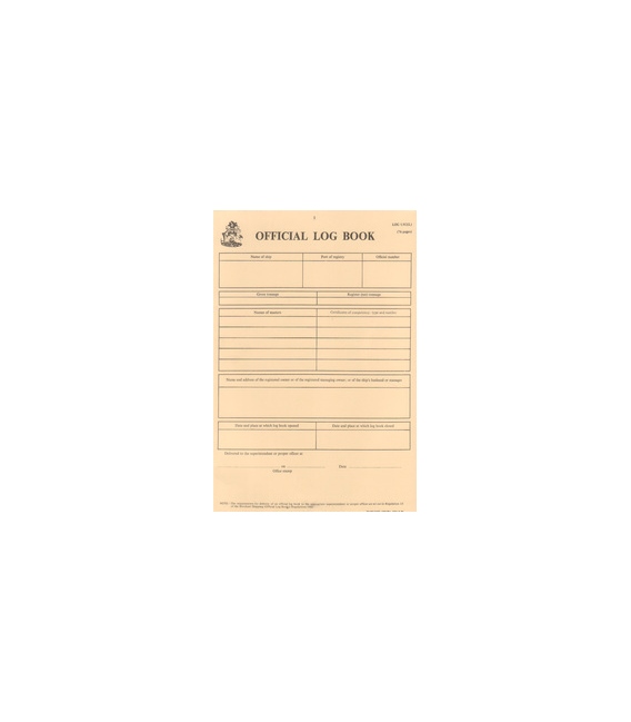 Bahamas Official Log Book - Part 1