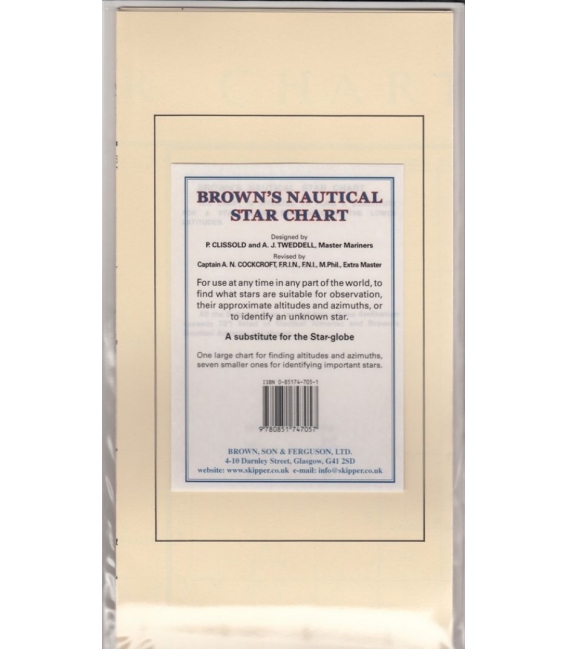 Browns Nautical Star Chart