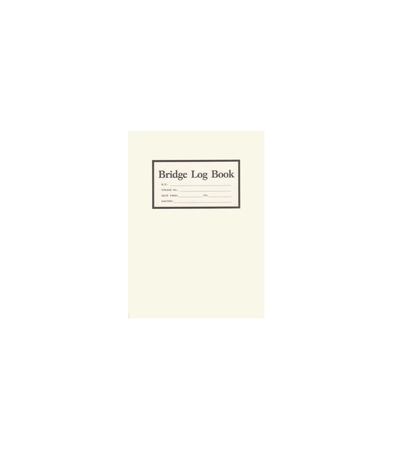 31-Day Bridge Log Book, Duplicate