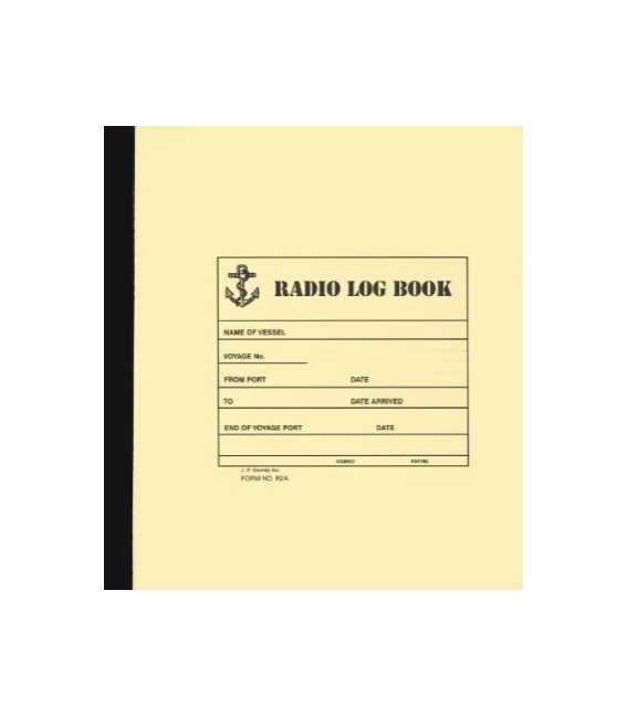 Radio Log Book (Form No. R2A)