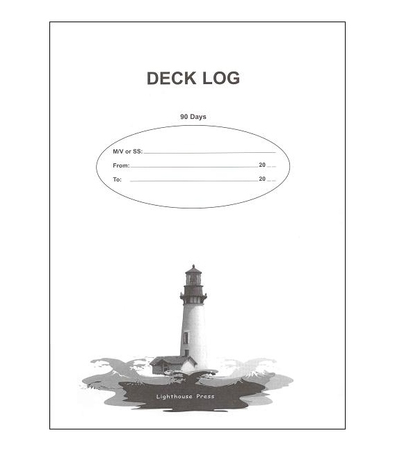 Deck Log Book (90 Days)