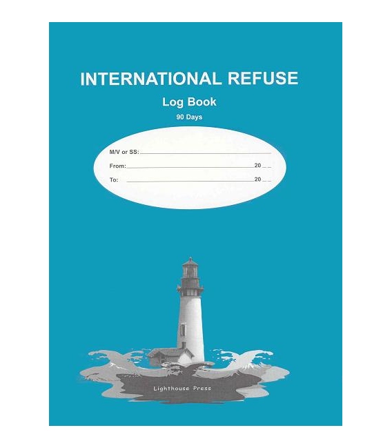 International Refuse Log Book (90 Days)