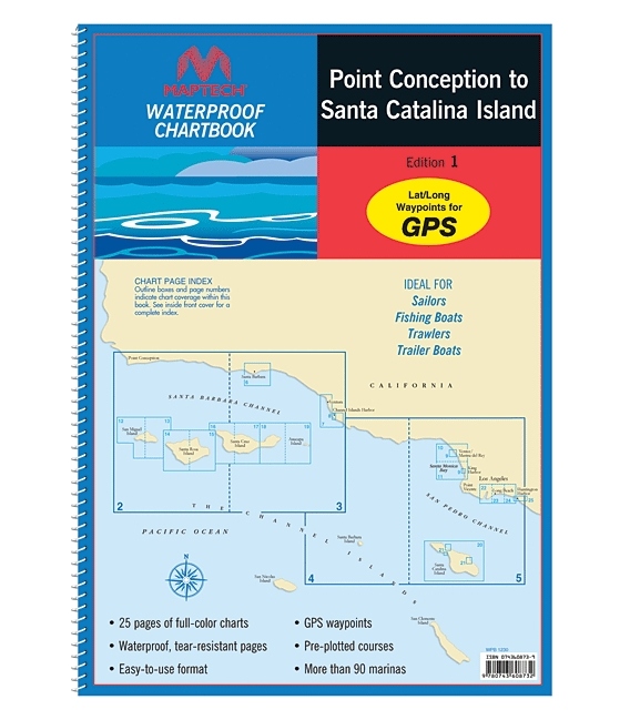 WPB Point Conception to Santa Catalina Islands, 1st Ed.