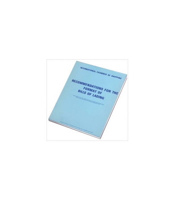 Recommendations for the Format of Bills of Lading (1987)