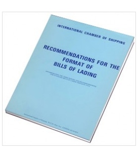 Recommendations for the Format of Bills of Lading (1987)