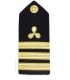 Shoulder Boards, 1/Engr. (Propeller & 3 stripes) (2/pk) (Hard)