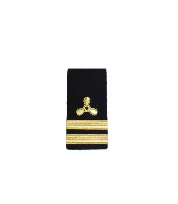 Shoulder Boards, Sr. Lt. (Propeller & 2 stripes) (2/pk) (Soft)