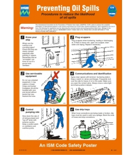 1008W Maritime Progress Poster, Preventing oil spills