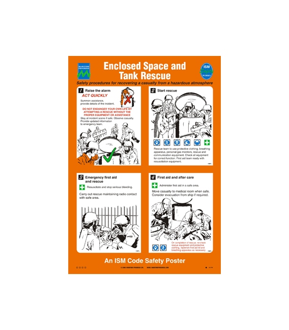1017 Poster, Enclosed space and tank rescue