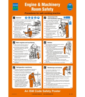 1035 Poster, Engine Room Safety