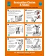 1046 Poster, Evacuation chutes and slides to abandon ship