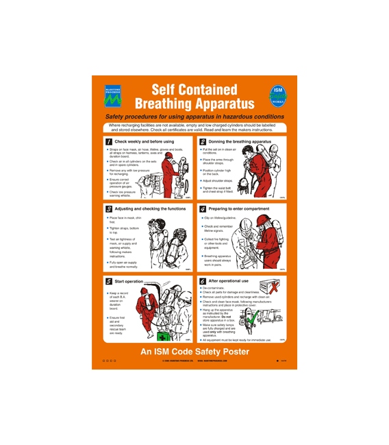 1047 Poster, Self contained breathing apparatus