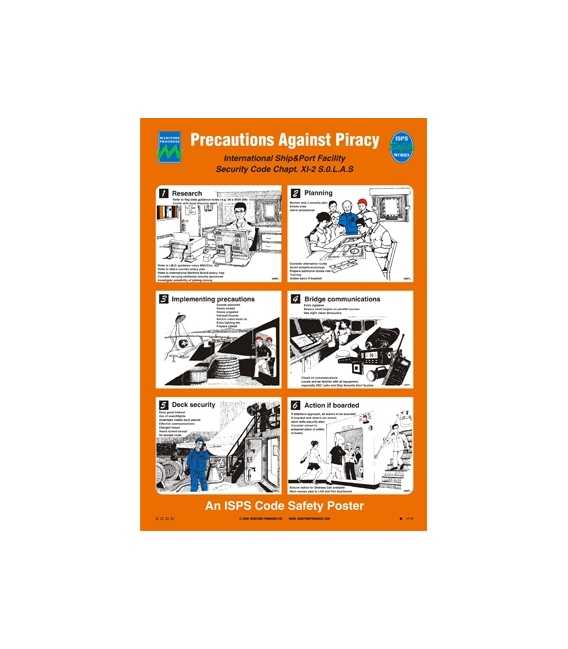 1071 Poster, Precautions against piracy