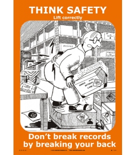 1104 Poster, Lift correctly