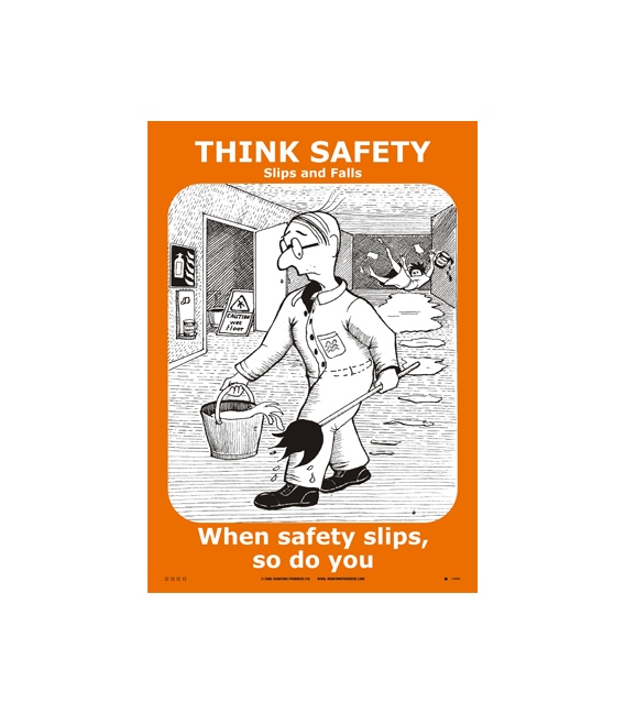 1105 Poster, Slips and falls