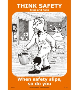 1105 Poster, Slips and falls