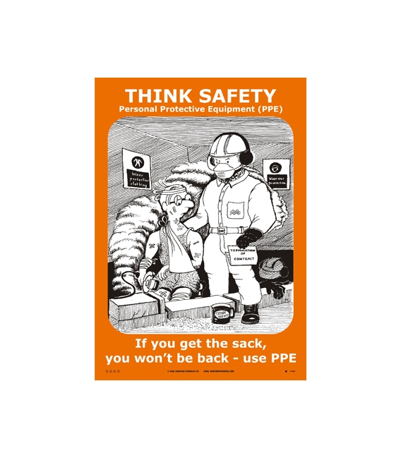 1109 Poster, Personal protective equipment (PPE)